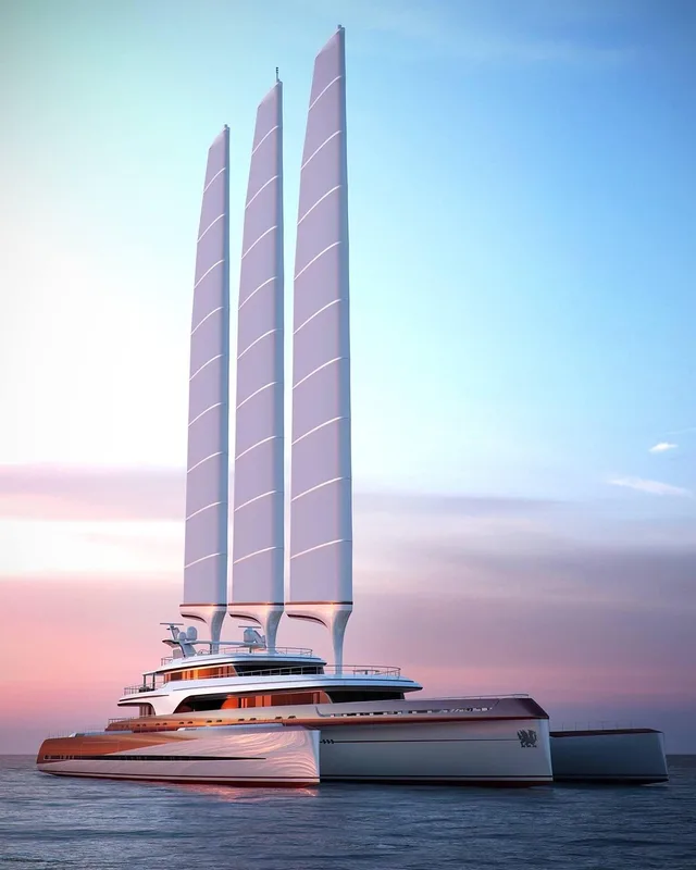 trimarano, yacht, andare in barca, veliero, natura, barca a vela, yacht a vela, super trimarano, superyacht, lusso, barca di lusso, mare, oceano. CV svizzero: struttura, foto, lingue e referenze